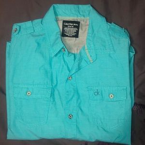 Calvin Klein Jeans button down shirt